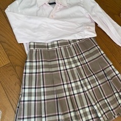 レディースシャツ＆スカート　女子校セット