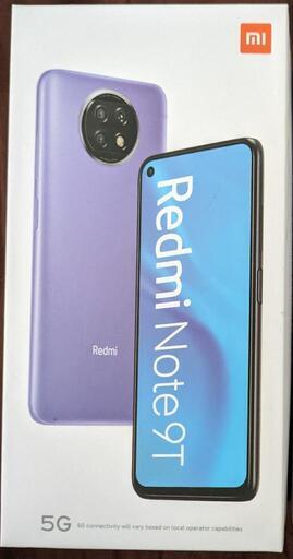 Xiaomi　Redmi Ｎote 9T 　スマホ　ソフトバンク