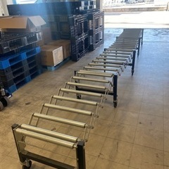 伸縮式ローラコンベヤ 取りに来られる方限定