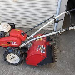 鹿児島発　ヤンマーガソリンエンジン耕運機MRT6DX 一軸正逆ロータリー
