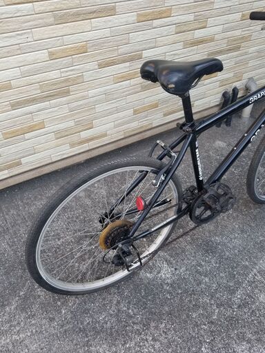 中古自転車 クロスバイク 外装6段変速 24インチ 023MM軽整備済み 防犯 