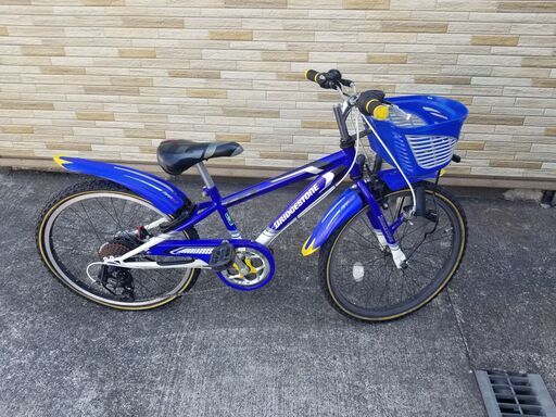 中古自転車 7段変速 22インチ LEDダイナモライト 軽整備済み 防犯登録対応 町田市 相模原市 018MM