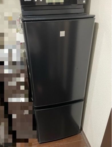 三菱　keyword 冷蔵庫　ブラック