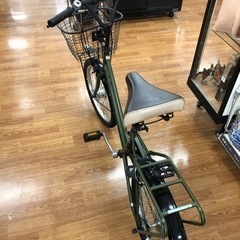 【BRIGHT DAY】オリーブカラーの20インチ シティサイクルお売りします！