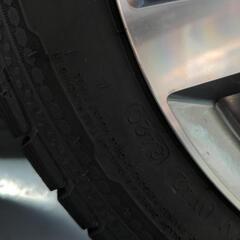 トヨタルーミー純正15インチアルミホイール付きスタッドレスタイヤ