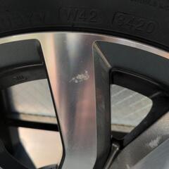 トヨタルーミー純正15インチアルミホイール付きスタッドレスタイヤ