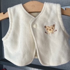 子供冬服　ボアベスト50〜70cm