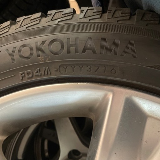 スバル純正スタッドレス 17インチ スバル純正アルミ スタッドレス付