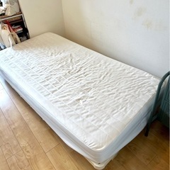 無印良品 シングルベッド 高密度ポケットコイル 洗えるカバー