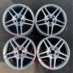 5H□ベンツ W218 CLS350 Eクラス W212 w211純正 255/40R18 4本□