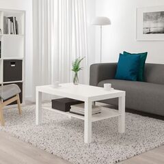 【無料】IKEA テーブル ホワイト LACK ラック