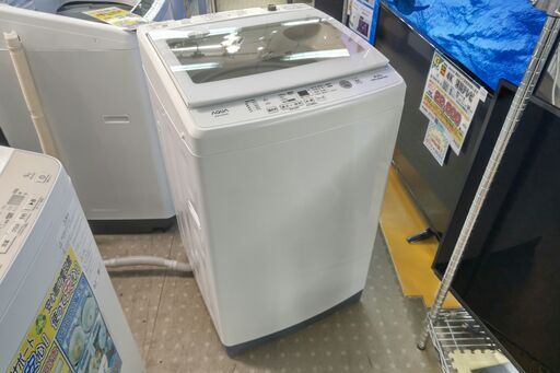 安心の分解洗浄済AQUA 8.0kg洗濯機 2019年製 保証有り【愛千142】