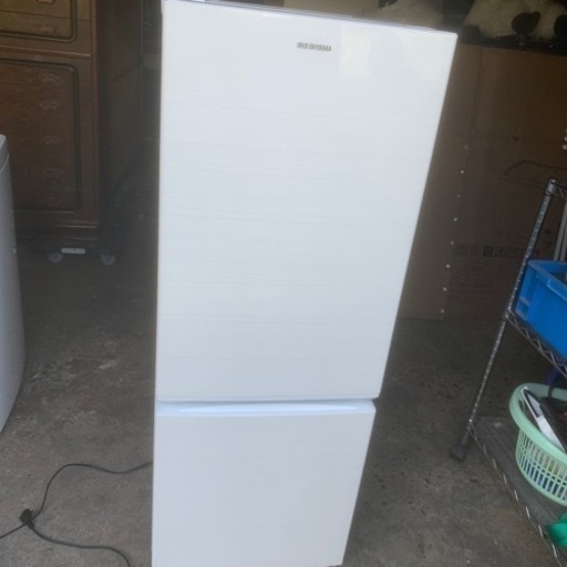 【美品】アイリスオーヤマ ノンフロン冷凍冷蔵庫 AF156-WE 2020年製