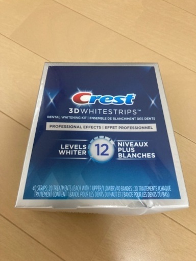 その他 Crest 3D whitening strips
