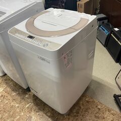SHARP/シャープ 全自動電気洗濯機 7キロ ES-KS70R-N 2016年製 札幌 東区
