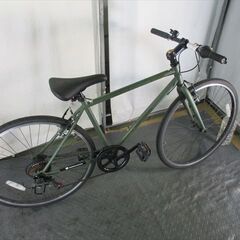 D92☆12800円☆整備済み スポーツ中古自転車 グリーン 26インチ 7段 