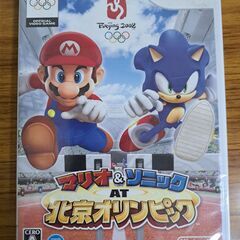 【未開封】初代Wii用 マリオ＆ソニックAT北京オリンピック