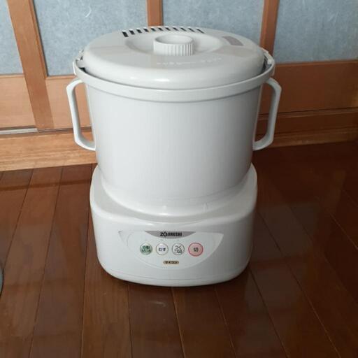 今年はおうちでお餅つき！象印餅つき機 2升用 BR-DA55-HA