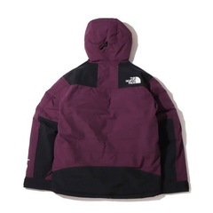 【ほぼ新品】マウンテンダウンジャケット ノースフェイス ブラックベリーワイン