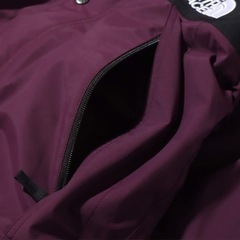 【ほぼ新品】マウンテンダウンジャケット ノースフェイス ブラックベリーワイン