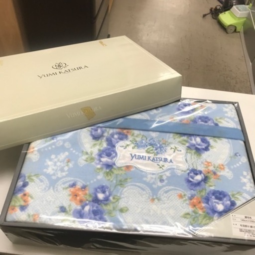 ☆値下げ☆O2310-875 桂由美 綿毛布(140×200cm) 未使用品