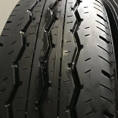 BS BRIDGESTONE ECOPIA RD613 195/80R15 107/105N LT 15インチ 夏タイヤ 4本 21年製 バリ溝 キャラバン等　(TB902MY)クレジットカード QRコード決済可能