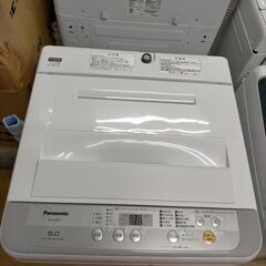 K381　パナソニック　洗濯機　2018年製　5㎏　NA-F50B11　送料A　札幌　プラクラ南9条店　カード決済可能
