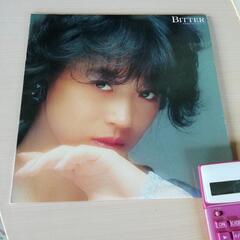 中森　明菜　LPレコード、BITTER   