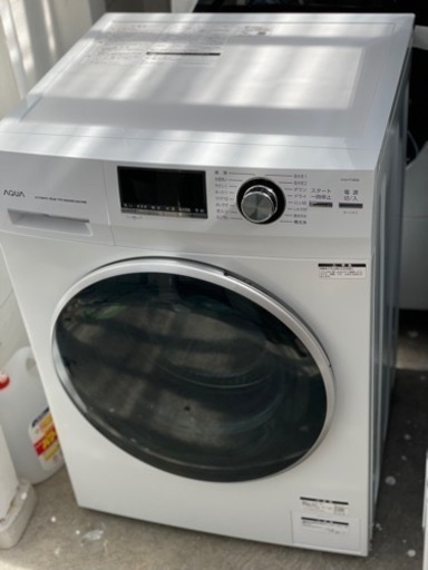 送料・設置込み　ドラム式洗濯機　8kg AQUA 2022年