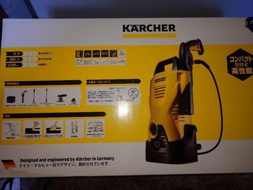 【11/1迄値下げ無し】ケルヒャー K2 コンパクトKMR ほぼ未使用