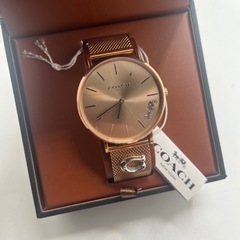 COACH コーチ ペリー レディース 時計  ローズゴールド