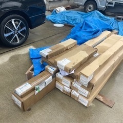 未使用　ウッドデッキ材　足のサイズは選べます