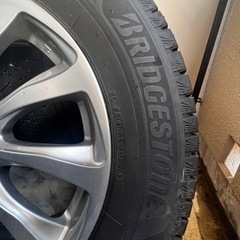 スタッドレスタイヤ(ブリヂストン) ホイル付き　受け取り者内定済み