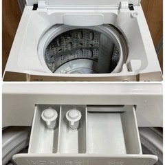 中古】YAMADASELECT(ヤマダセレクト) YWMTV80G1 洗濯機 8kg ゴールド 