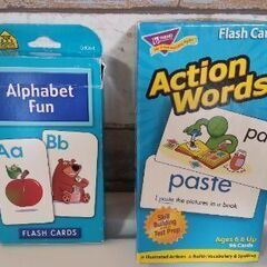 アルファベット、英語の動詞カード