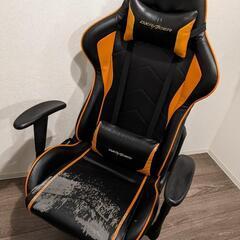 DXRacer (ディーエックスレーサー) ゲーミングチェア　オレンジ