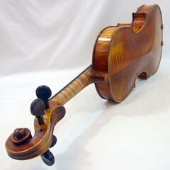 メンテ済み チェコ製 1995年 Jan Lorenz No 37 ヤン・ロレンツ バイオリン 4/4 虎杢 状態良好品！！ トマスティーク社スピリット弦 全国発送対応 中古バイオリン 名古屋近郊 手渡し可能 試奏 愛知県清須市より 管理（カ）TO397
