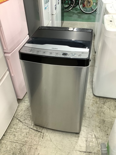 安心の1年保証付き！！ Haier　5.5kg全自動洗濯機　JW-XP2CD55F  2022年製