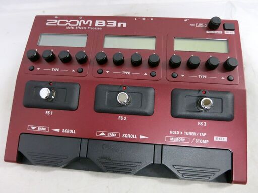 ZOOM ズーム ベース用マルチエフェクター B3n