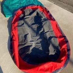 アキレスゴムボート（2人乗り）ボートカバー付 