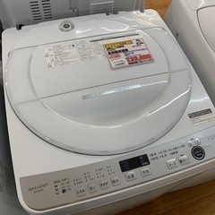 SHARP 全自動洗濯機、2021年製【店頭取引限定】【中古品】...