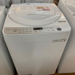 SHARP 全自動洗濯機、2021年製【店頭取引限定】【中古品】早い者勝ち！