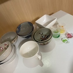 食器　お皿　おちょこ　箸置き　茶碗