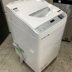 安心の1年保証付き！！ SHARP 　5.5kg縦型洗濯乾燥機　ES-TX5D-S  2020年製