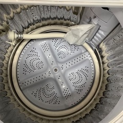 安心の1年保証付き！！ SHARP 　5.5kg縦型洗濯乾燥機　ES-TX5D-S  2020年製