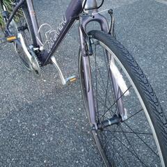 中古自転車２７６７　前後タイヤ新品！　クロスバイク　２０１０年モデル　ルイガノ　TR-LITE-E　７００×２８C　３×８段ギヤ　アルミフレーム　４２０㎜　身長１５５㎝から１７０㎝　ワイヤー錠　ライトは付属していません