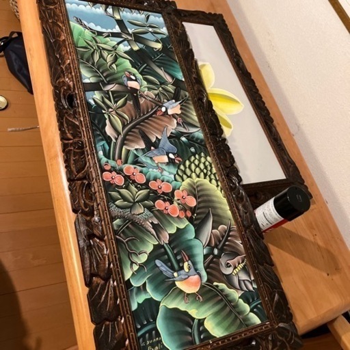 絵画　バリ輸入品