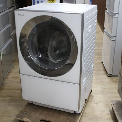 S750)Panasonic/パナソニック Cuble/キューブル ドラム式洗濯乾燥機 NA-VG1300R 洗濯10.0kg/乾燥5.0kg 2019年製 右開き