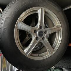 エクストレイル 冬タイヤ ブリザック 17インチ  アルミホイール スタッドレス  225/65/R17 値下げ