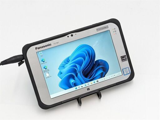 送料無料 中古美品 使用時間短 マウス付 7型タブレット Panasonic TOUGHPAD FZ-M1F150KVJ CoreM5 高速SSD 無線 Bluetooth Windows11 Office